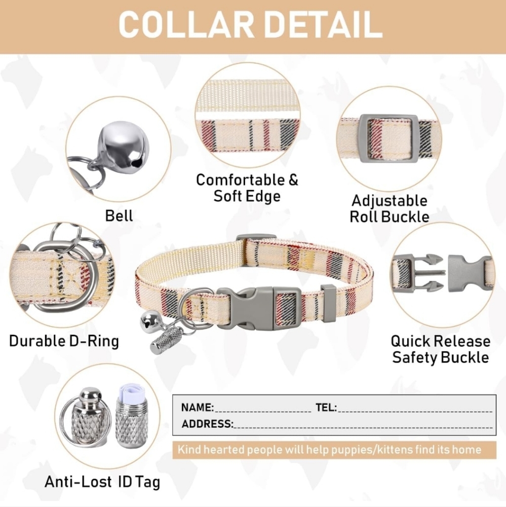 Pet Harness Collar and Leash Set - Picture 4 of 7